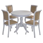 Стол Тейя (Белый/шпон бук) | изображение 2