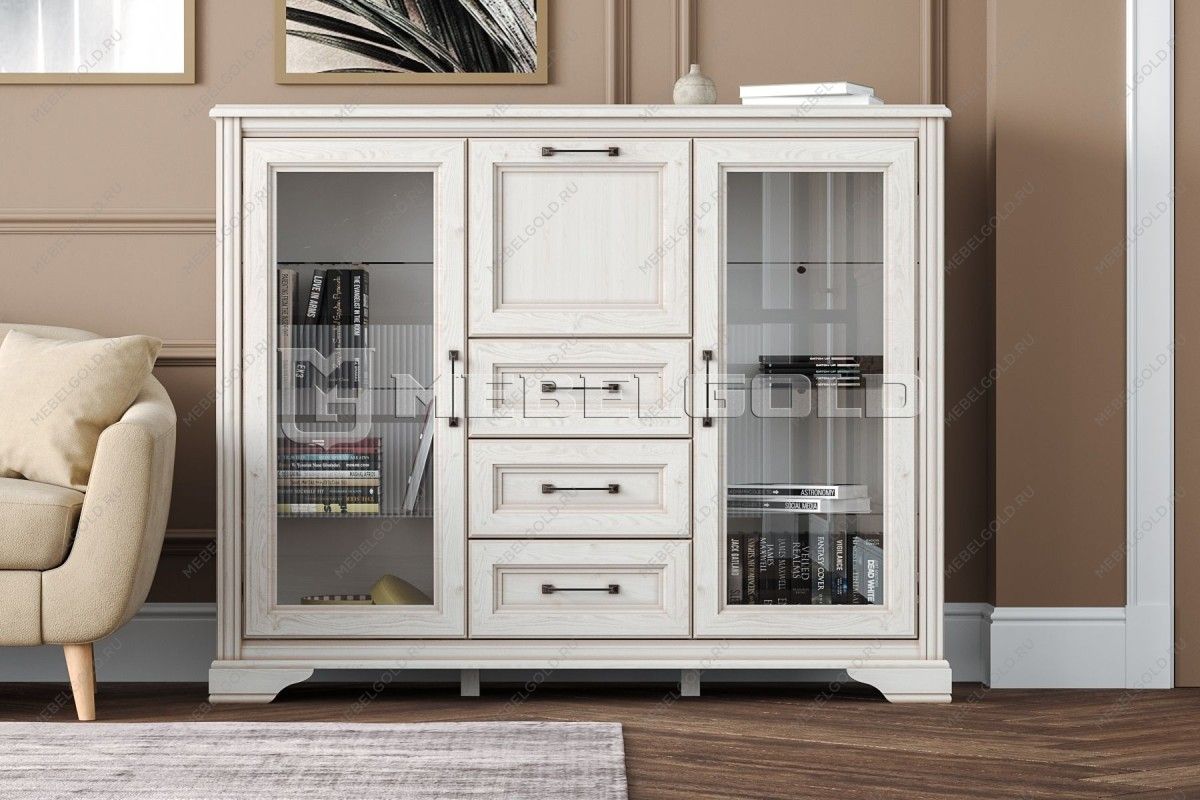 Тумба Стилиус KOM2W1B3S (Лиственница сибирская) - Выставка Балашиха | изображение 1