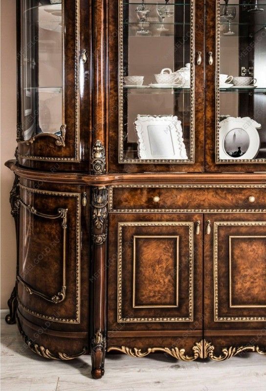 Сервант Джоконда 4-ств корень дуба глянец | изображение 2