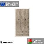 Шкаф платяной Коен SZF2D2S ясень снежный | изображение 1