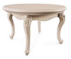 Столик круглый Мокко бежевый