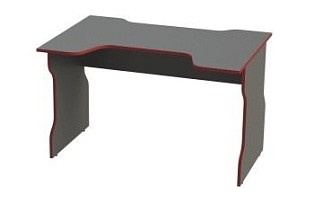 ВАРДИГ стол компьютерный ИКЕА / IKEA K1 120x82, антрацит/красный