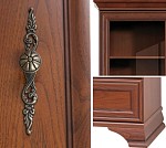 Шкаф с витриной Кентаки REG1W1S каштан - Выставка м. Марьина роща | изображение 3