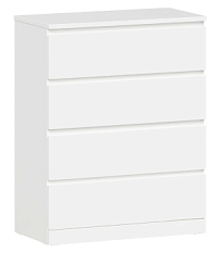 МАЛЬМ / VARMA Комод ИКЕА / IKEA 4, 80x100x40, пигмент, белый