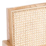 Кресло LOKI, дерево вяз/ротанг, Груша (№3), 50х50х84 см | изображение 7