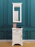 Тумба Кентаки KOM1D1S/L белый