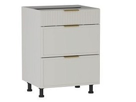 Стол с ящиками СЯ-60 (140/284), Берта (600*528*820) Светлый Мокко, 22927