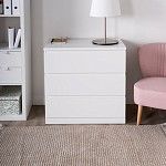 Варма Прайм 3 комод 80x77x48, белый | изображение 3