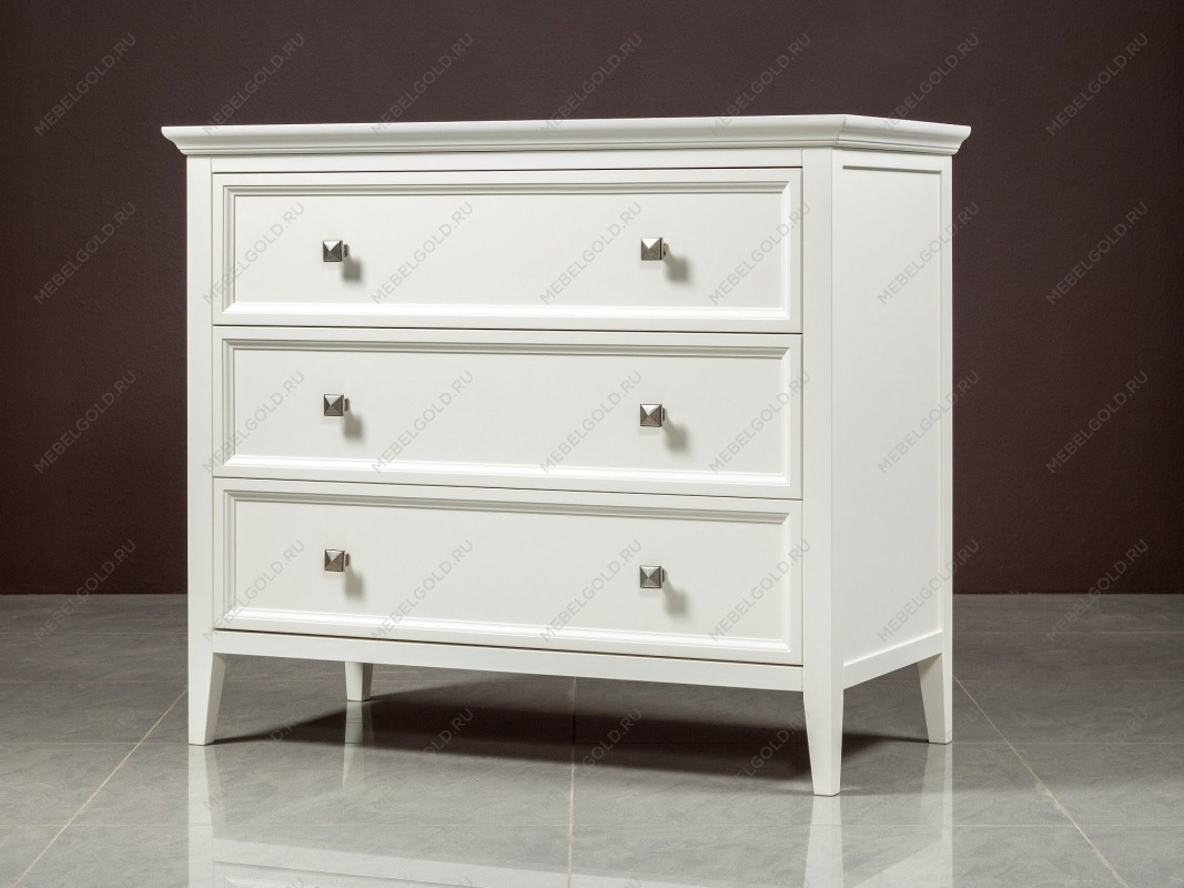 Комод 3 ящика Manhattan (Молочный) | изображение 3