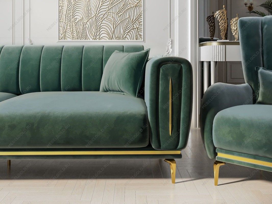 Кресло Замира оливковый | изображение 3