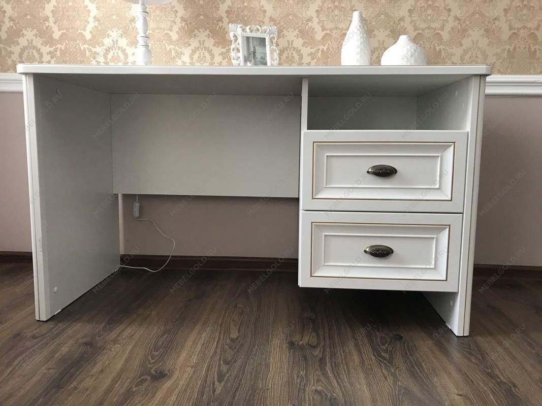 Стол письменный Натали белый глянец | изображение 5