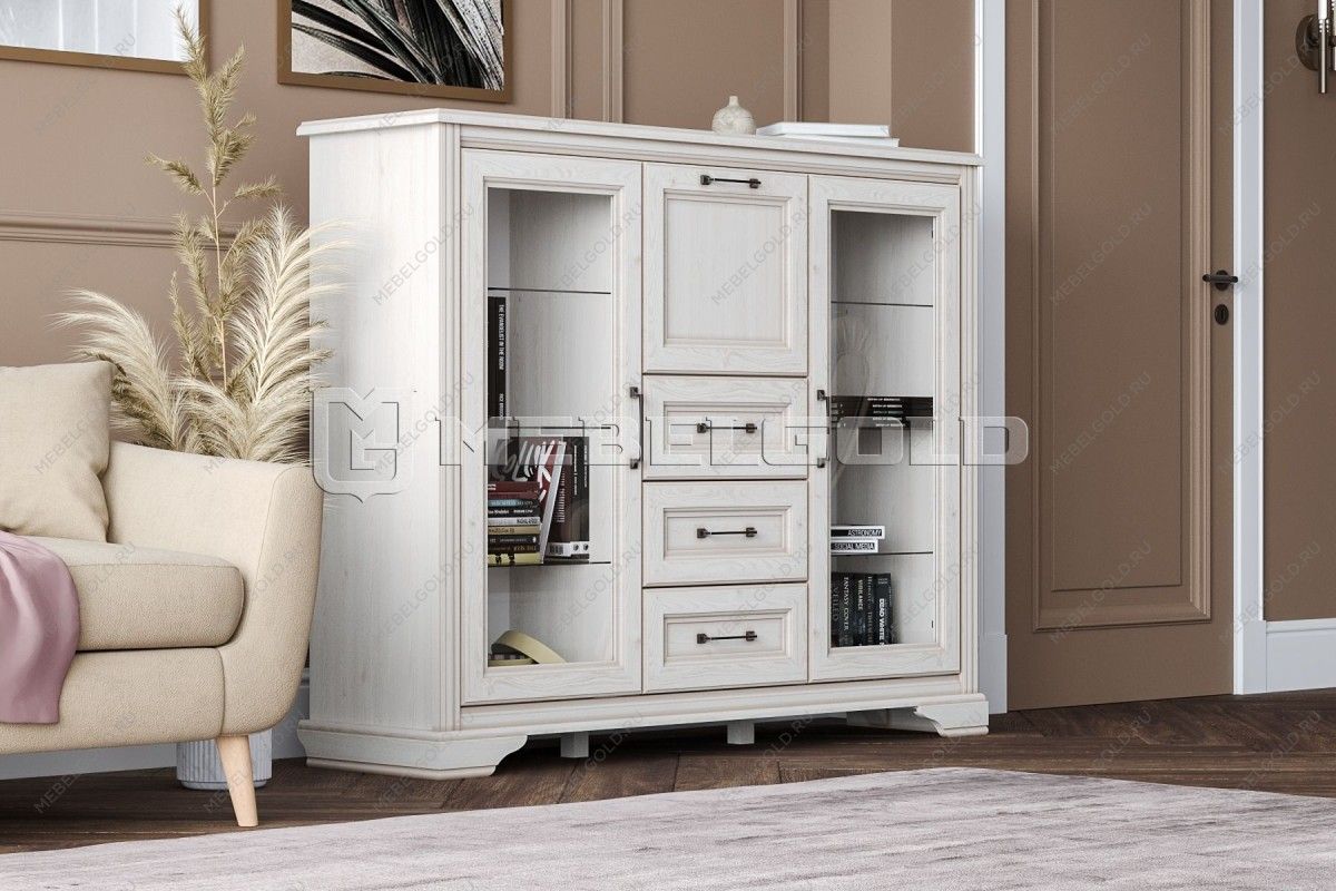 Тумба Стилиус KOM2W1B3S (Лиственница сибирская) - Выставка Балашиха | изображение 2