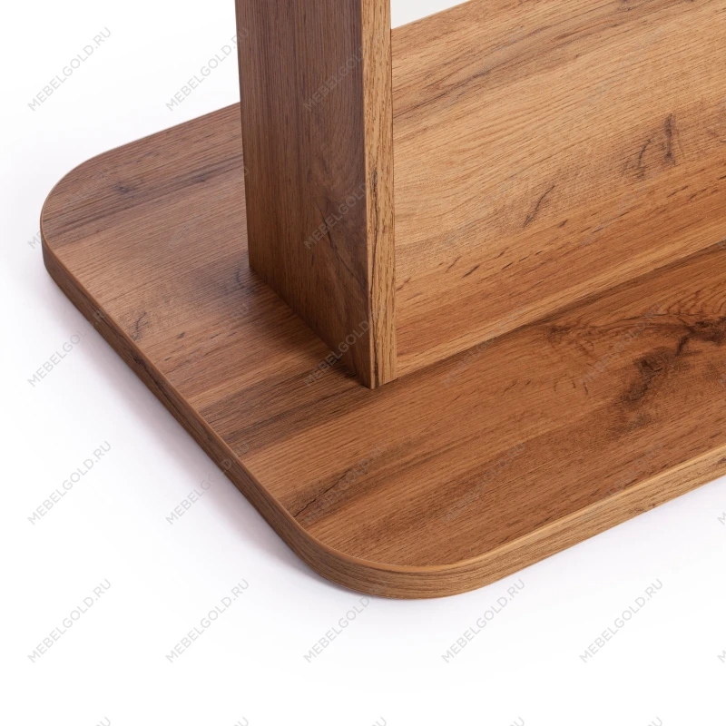 Стол обеденный SMART, ЛДСП, 105-140х68,6х75 см, Дуб вотан/Белый | изображение 11