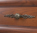 Шкаф с витриной Кентаки REG1W1S каштан - Выставка м. Марьина роща | изображение 1