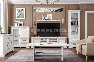 Шкаф-витрина Стилиус REG1W2S (Лиственница сибирская)