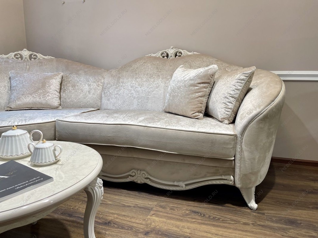 Диван Мокко угловой 2-у-1 бежевый | изображение 3