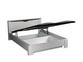 Кровать Люкс 1400 с подъемным механизмом, Гарда Prime (1474*2142*876), Дуб Винтерберг