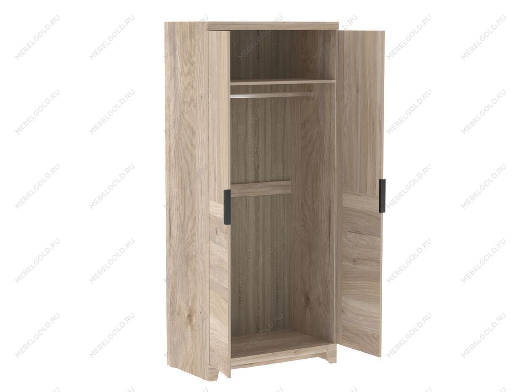 Шкаф для одежды 2-х дверный, Юта (921*519*2100) Дуб Мария, 31709 | изображение 1