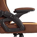 Компьютерное кресло iBear, ткань, коричнево-бежевый / brown beige | изображение 10