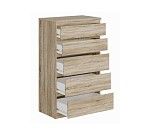 КАСТОР (KULLEN) комод ИКЕА / IKEA 5 ящиков сонома | изображение 2