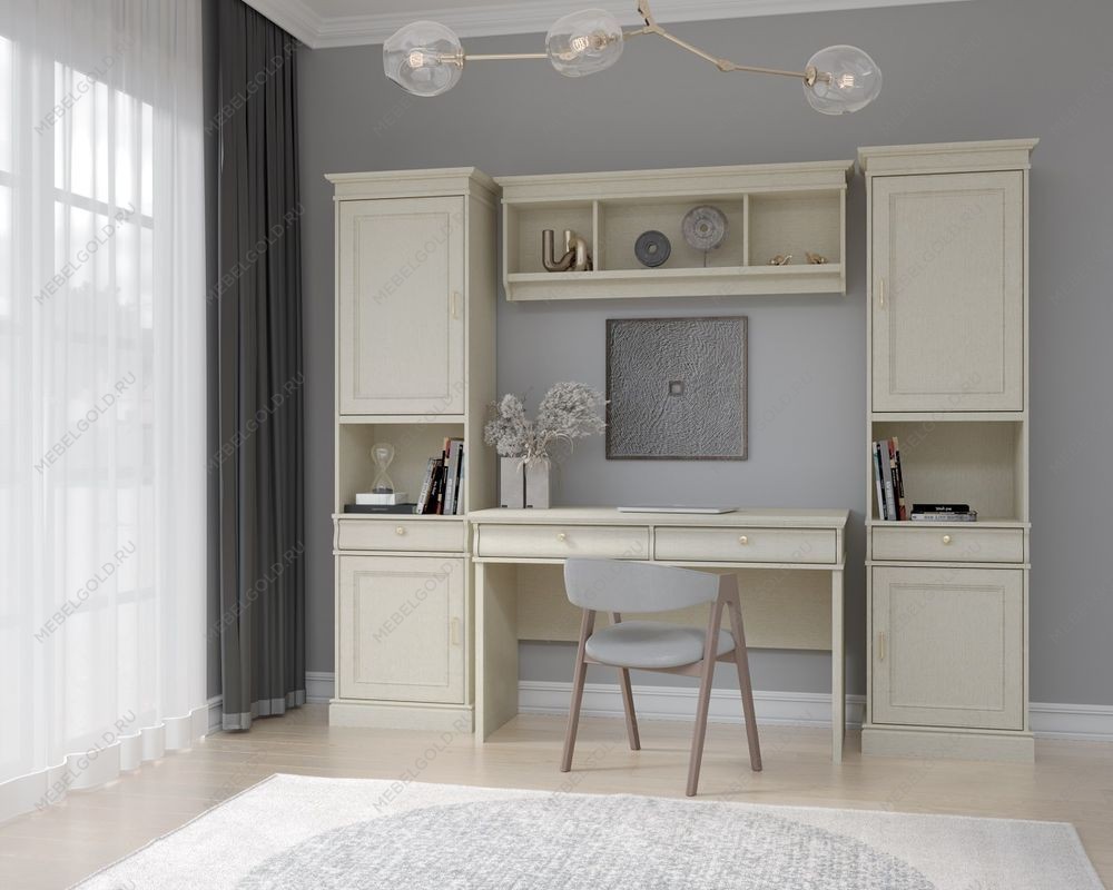 Стол письменный, Сиена (1316*600*827) Береза бежевая, 31806 | изображение 1