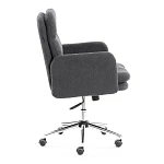 Кресло Dover хром, букле, серый, barni grey | изображение 1