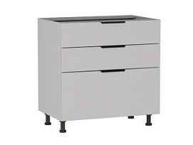 Стол с ящиками СЯ-80 (176/356), Ватель (800*523*820) Экокожа Белый, 23920