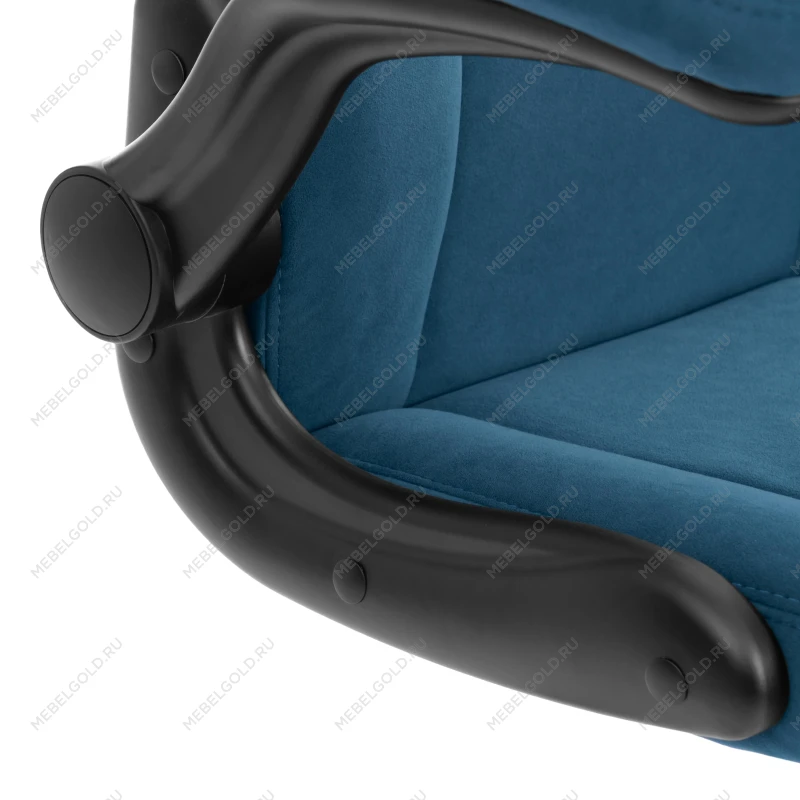 Кресло BAZUKA metalBL, велюр, синий, 32 | изображение 8
