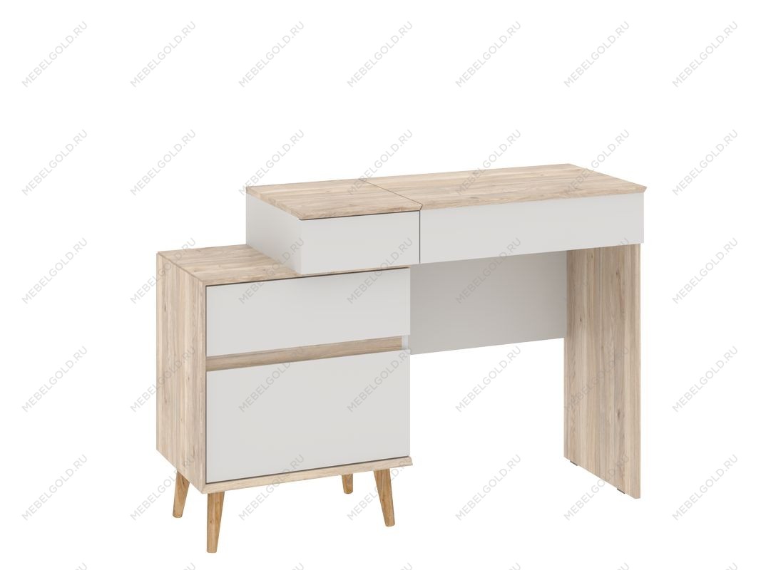 Столик туалетный, Аврора (1151*404*794) Дуб Мария/Кашемир, 12710