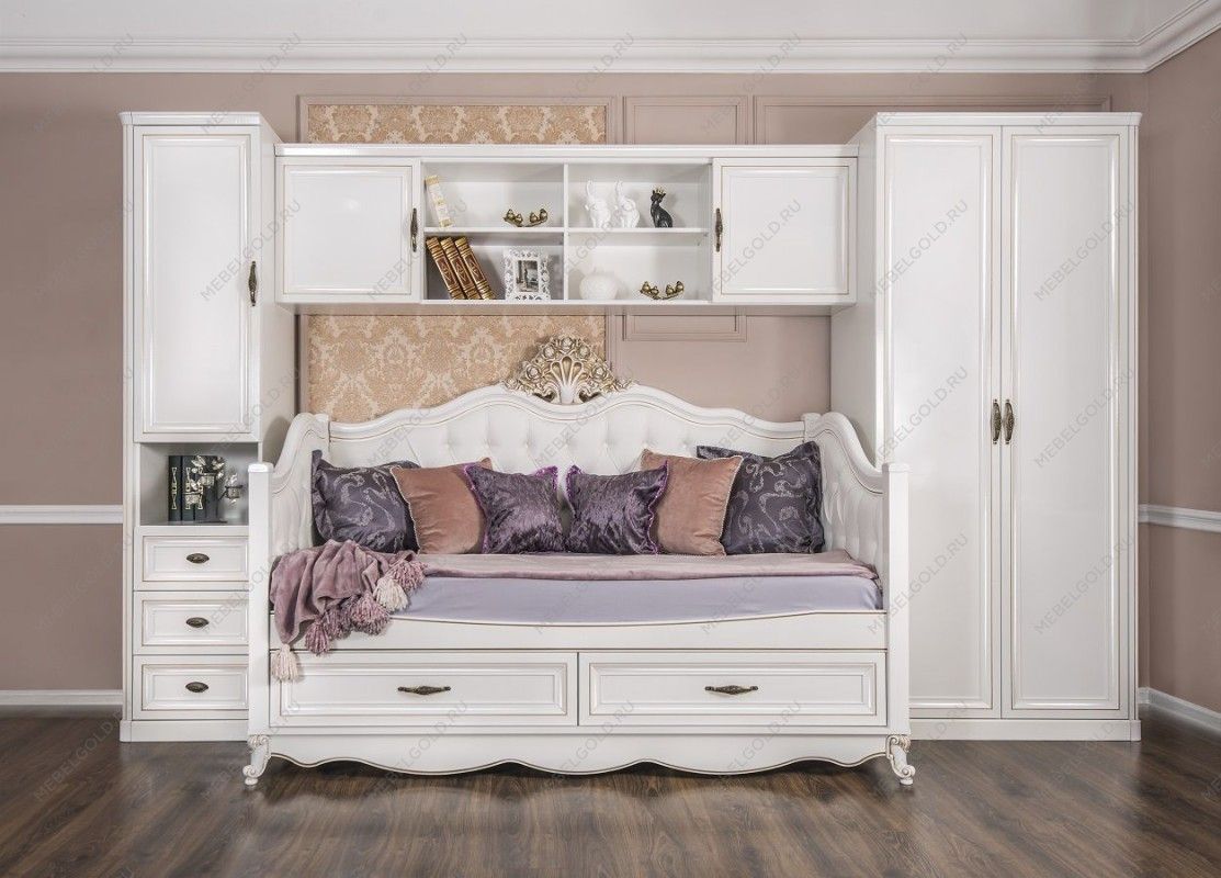 Диван кровать Натали белый глянец | изображение 5