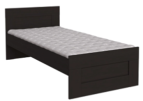 БРИМНЭС / СИРИУС кровать одинарная ИКЕА / IKEA 90х200 Дуб Венге