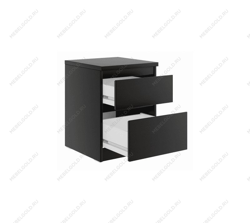 КАСТОР (KULLEN) тумба ИКЕА / IKEA 2 ящика Дуб Венге | изображение 2