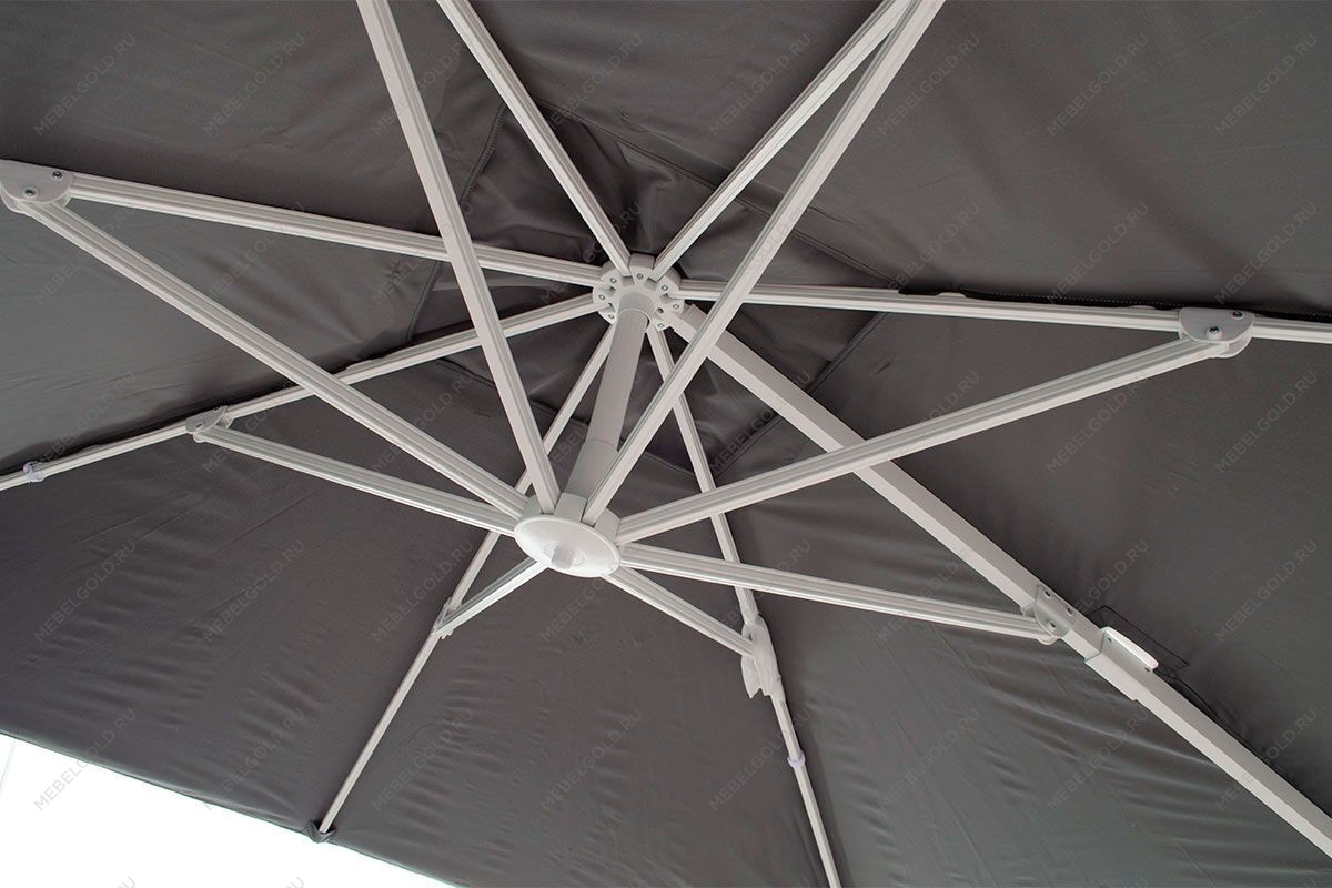 Зонт Севилья 3*3м, цвет серый | изображение 3
