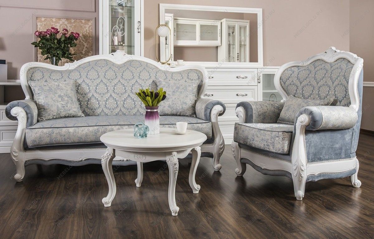 Диван Мишель 3х местный белый матовый | изображение 6