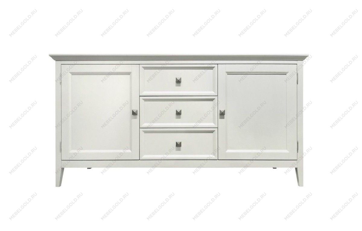 Комод 2 дверки 3 ящика Manhattan (Молочный)
