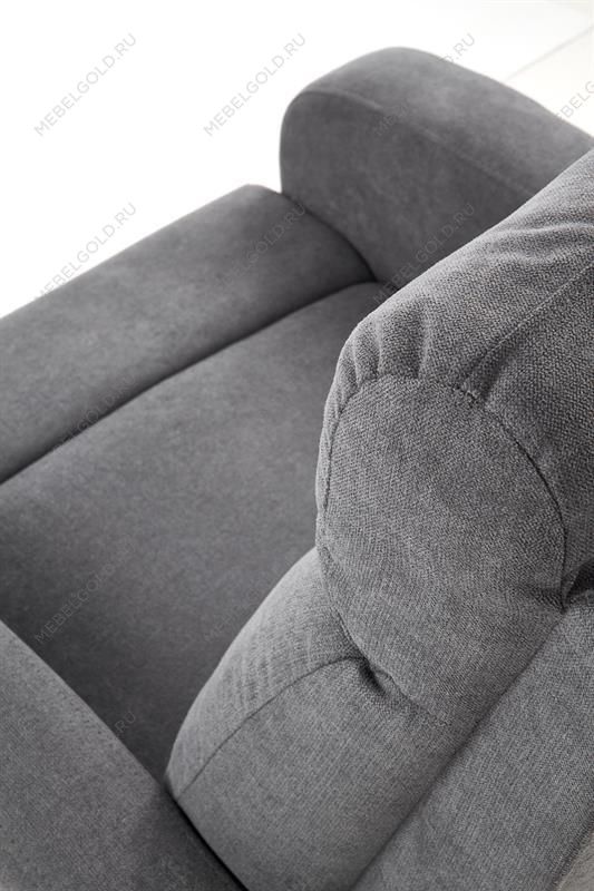 Кресло Halmar OSLO 1S раскладное (темно-серый) | изображение 6