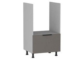 Стол под духовой шкаф 960 СД-60, Ватель (600*566*1060) Экокожа Серый, 23326