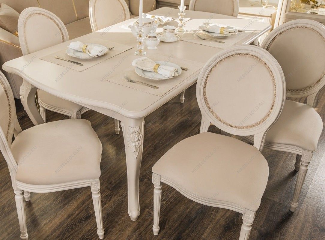 Стол Мокко прямоугольный бежевый | изображение 7