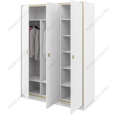 Шкаф Люксор MH-042-06 белый глянец | изображение 1