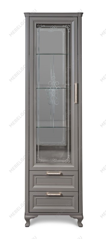 Витрина Мокко 1-ств серый камень - Выставка Балашиха | изображение 1