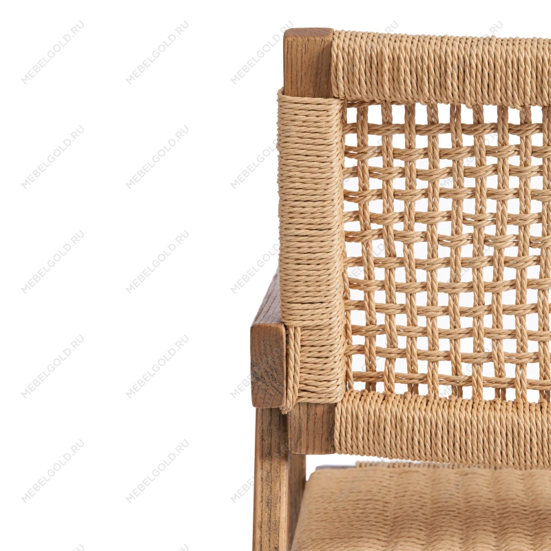 Стул VANHEIM, дерево вяз/бечевка, Груша (№3), 46х45х83 см | изображение 9