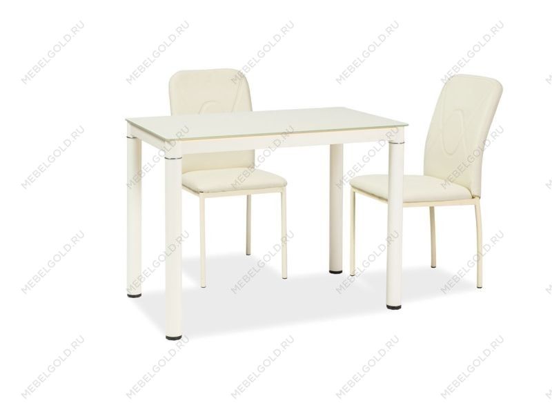 Стол обеденный Signal GALANT (кремовый) 100