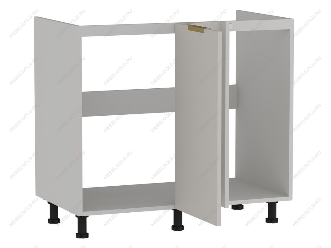 Стол под мойку угловой СМУ-100, Монза (900*554*820) Экокожа Бежевый, 23113 | изображение 3