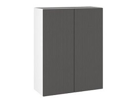 Шкаф 960 ШГ-75, Виста (750*316*960) Экокожа Серый, 26724
