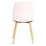 Стул CHILLY (mod. 7094-1)/1 шт. в упаковке, вельвет/металл, 44,5х52,5х86 см, pink (розовый) HLR39 / натуральный | изображение 4