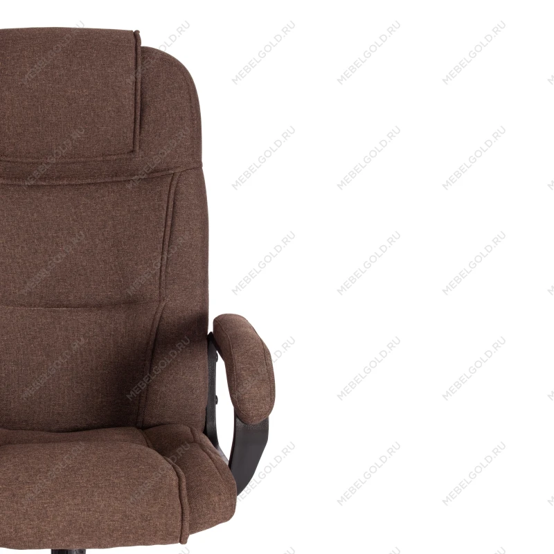 Кресло BERGAMO хром (22), ткань, коричневый, 3М7-147 | изображение 5