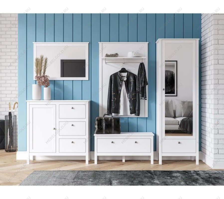 Шкаф Ева (Хельга) SZF1W1S/60 белый | изображение 9