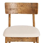 Стул THOR, дерево вяз/ткань лен, груша№3/бежевый лен, 50х48х81,5 см | изображение 6