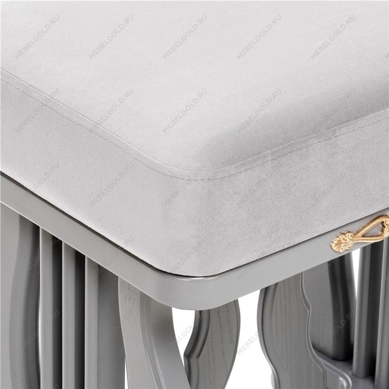 Банкетка Джульетта (Серый ясень / ткань V 51) | изображение 3