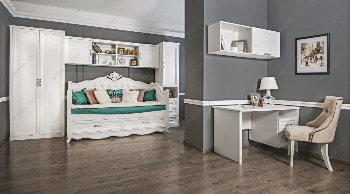 Диван кровать Мишель белый матовый | изображение 6